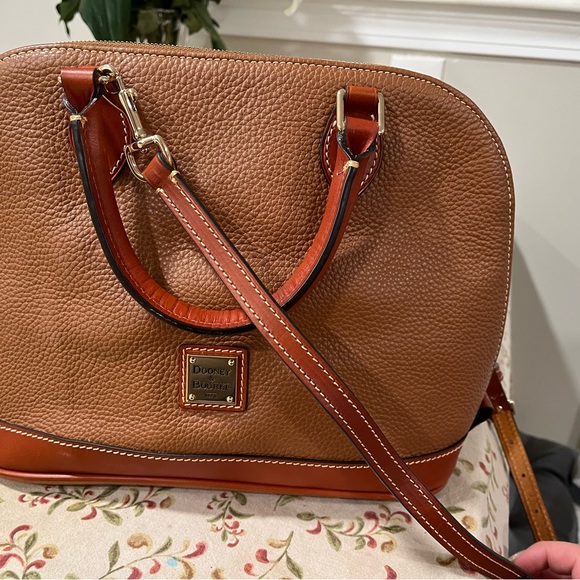 Dooney & Bourke | Bags | Dooney And Bourke Pebble Grain Zip Zip Satchel